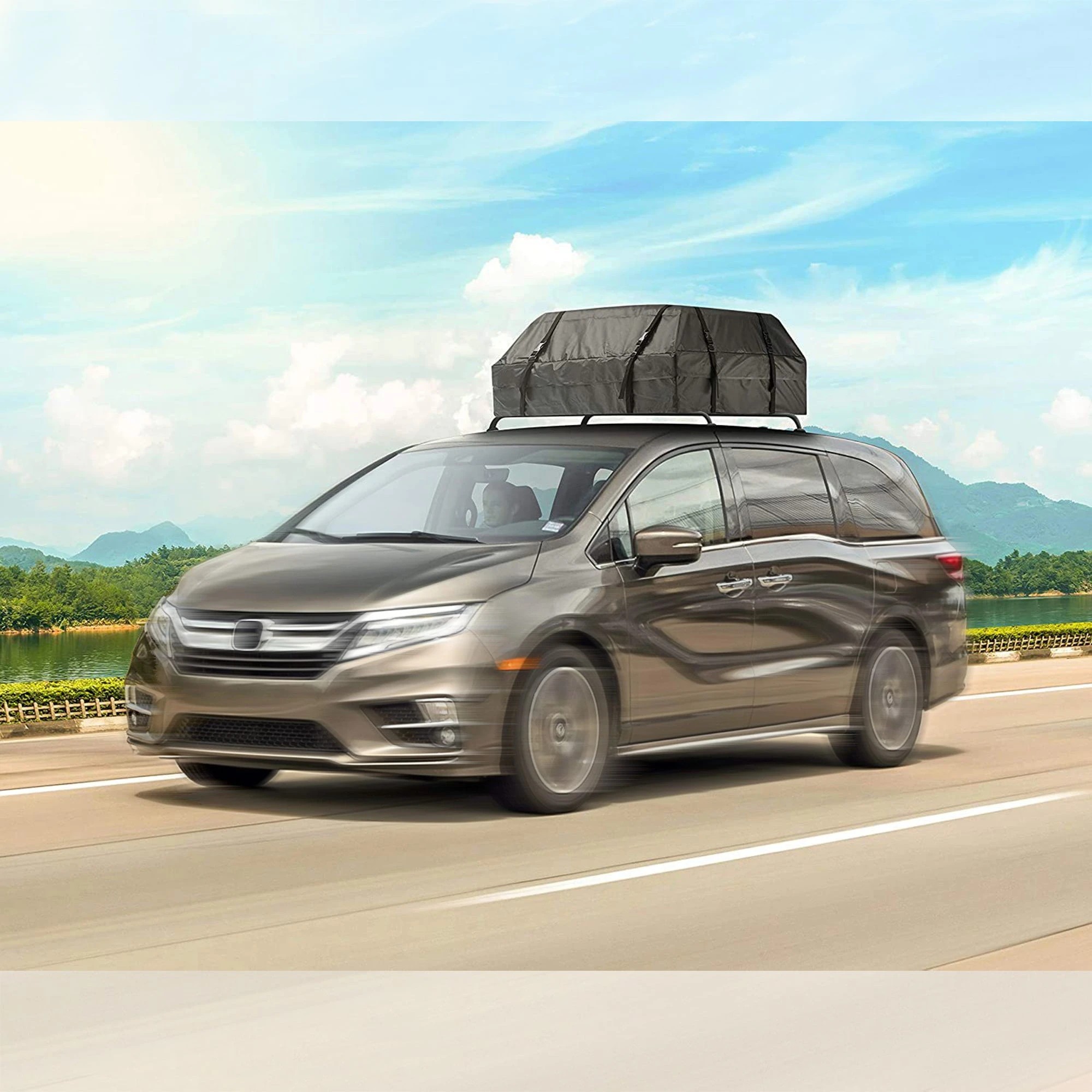 4 Elora 425l Car Roof Carrier 100% Waterproof Roof Top Luggage Bag For Vehicles, 4 of 10