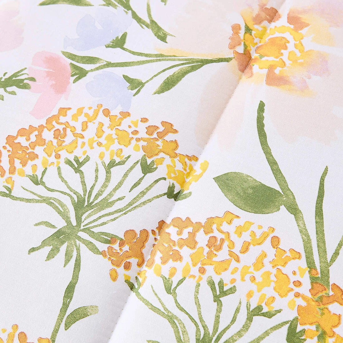 7 Belle Cotton Rich Reversible Comforter Set - Queen Bed, 7 of 7