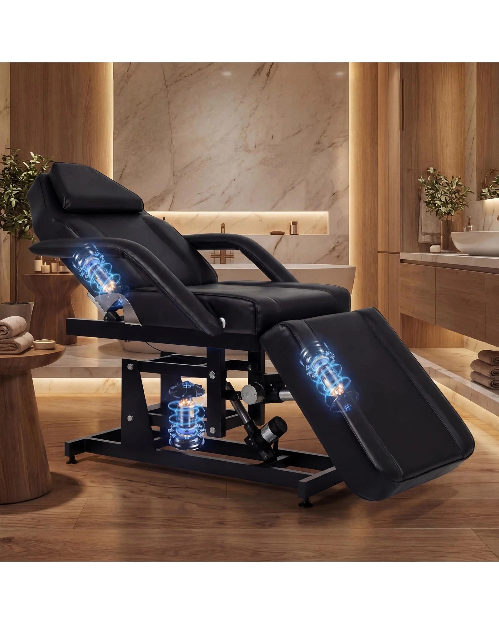 6 Advwin Fully Electric Salon Facial Bed Chair, 6 of 7
