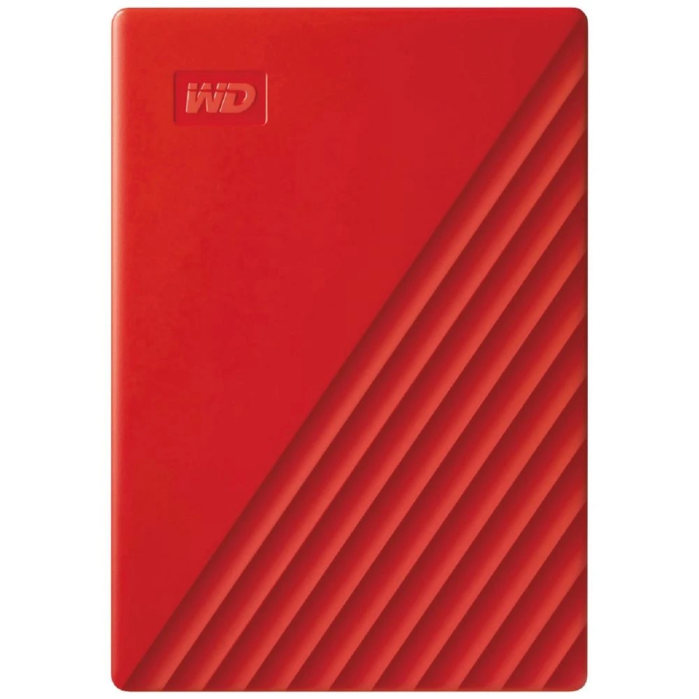 1 WD 4TB My Passport Portable Hard Drive Red, 1 of 2