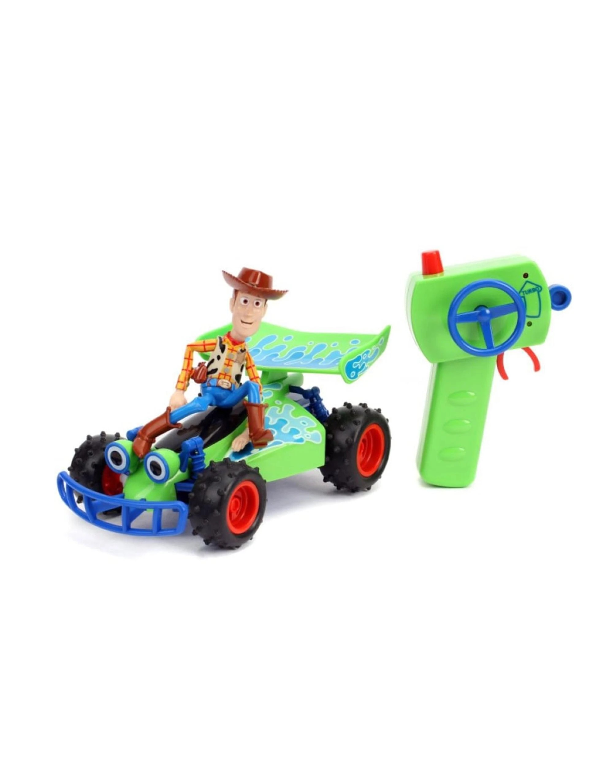 2 Disney Pizar Toy Story RC Turbo Buggy 1:24 Scale Remote Control Vehicle with Woody, 2 of 7