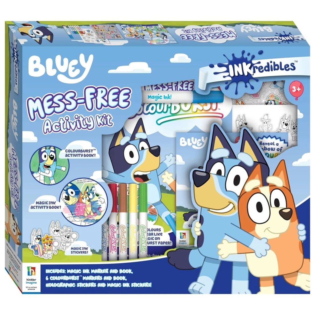 1 INKredibles Bluey Mess-Free Activity Kit - Book, 1 of 9