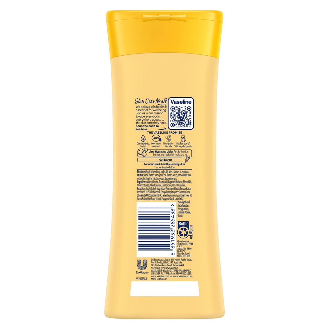 2 Vaseline Intensive Care Deep Restore 48H Moisture Body Lotion 225ml - Ultra Hydrating Lipids, 2 of 9