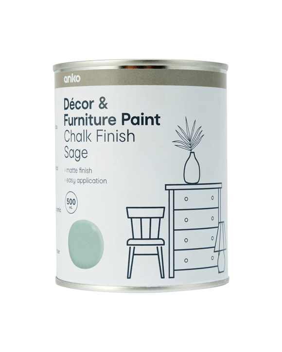 Decor and Furniture Paint - Chalk Finish Sage