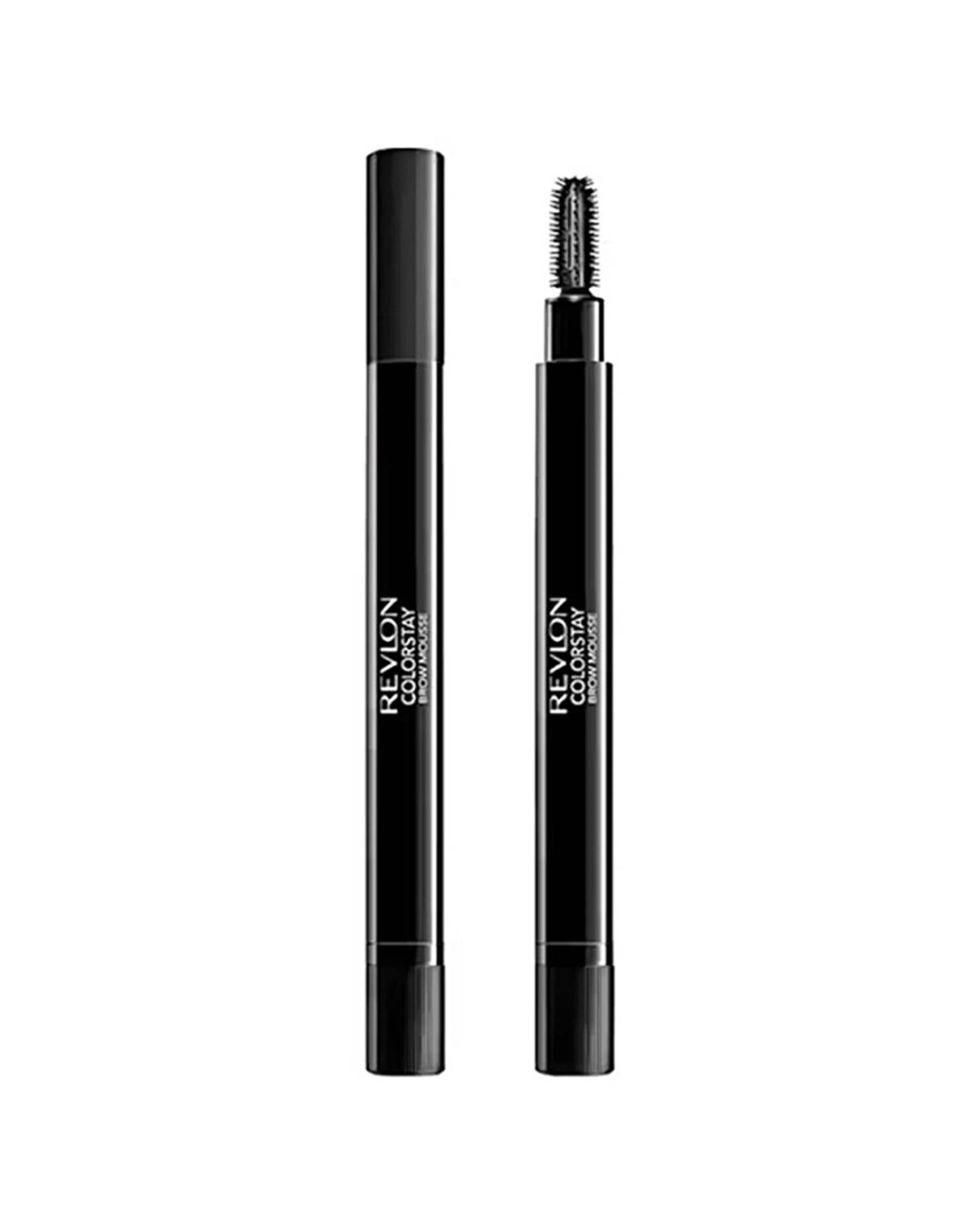 1 Revlon Colorstay Brow Mousse Defined Tinted Eyebrow Styler 405 Soft - Black, 1 of 1