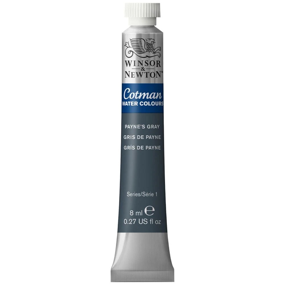 1 Winsor & Newton Cotman Watercolour 8mL Payne's Grey, 1 of 1
