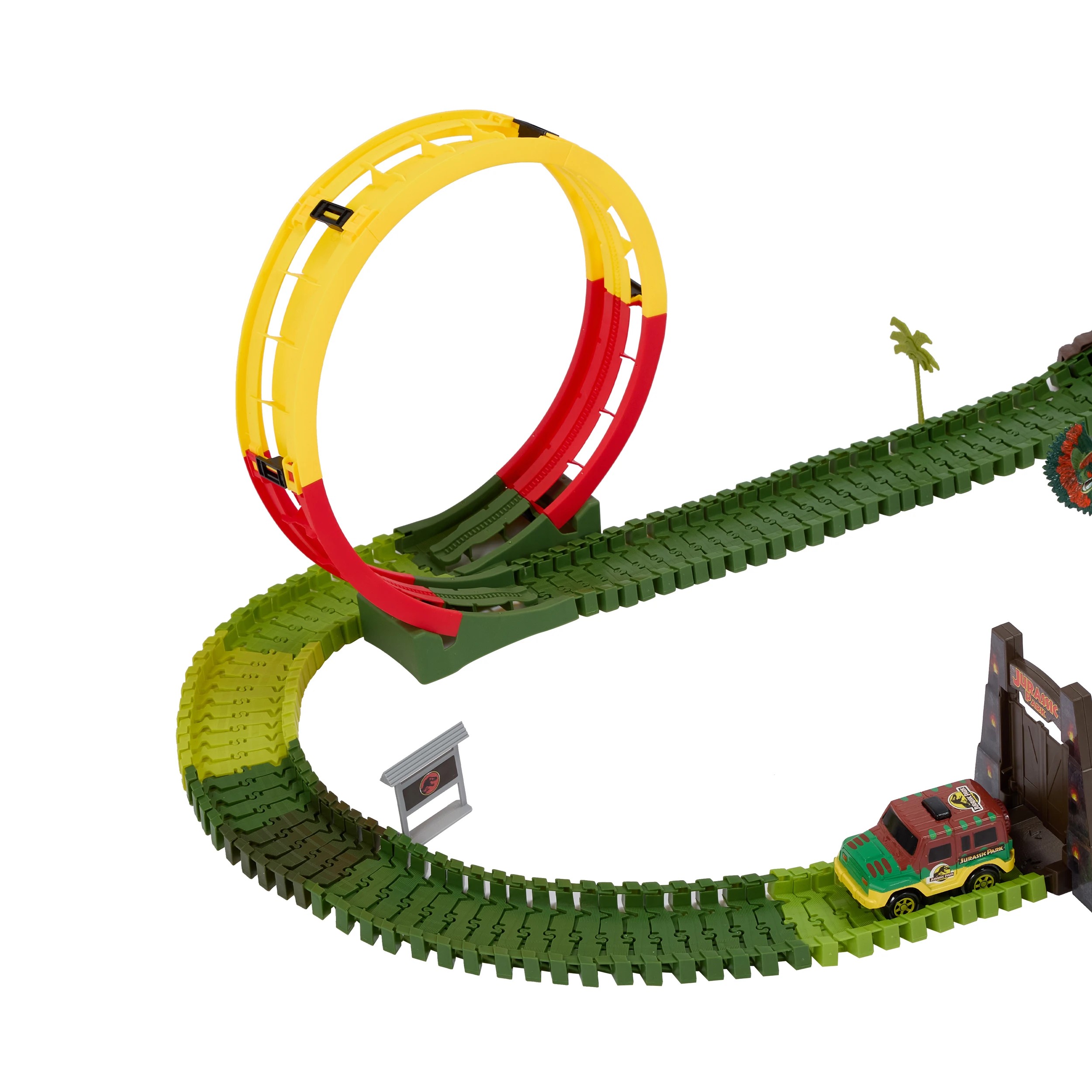 9 Jurassic Park Dinosaur Super Loop Track Set, 9 of 10