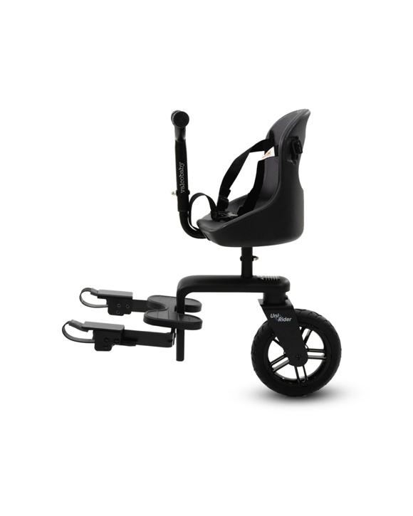 ValcoBaby Uni Rider Stroller Pram Ride-On Puncture Proof Wheels Kids 15m+ - Black