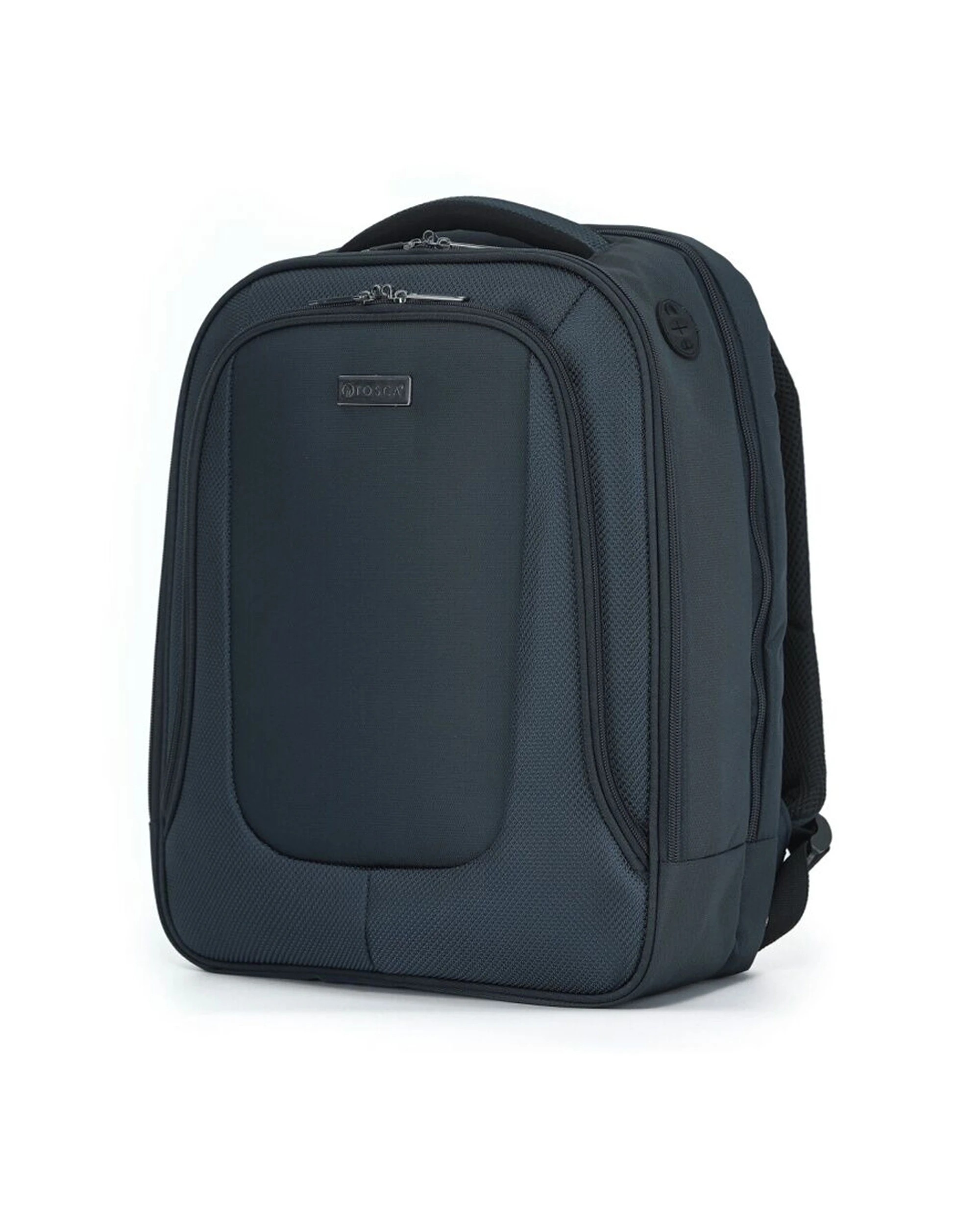 1 Tosca Oakmont Business Travel Backpack With Internal Laptop Pocket - Blue, 1 of 3