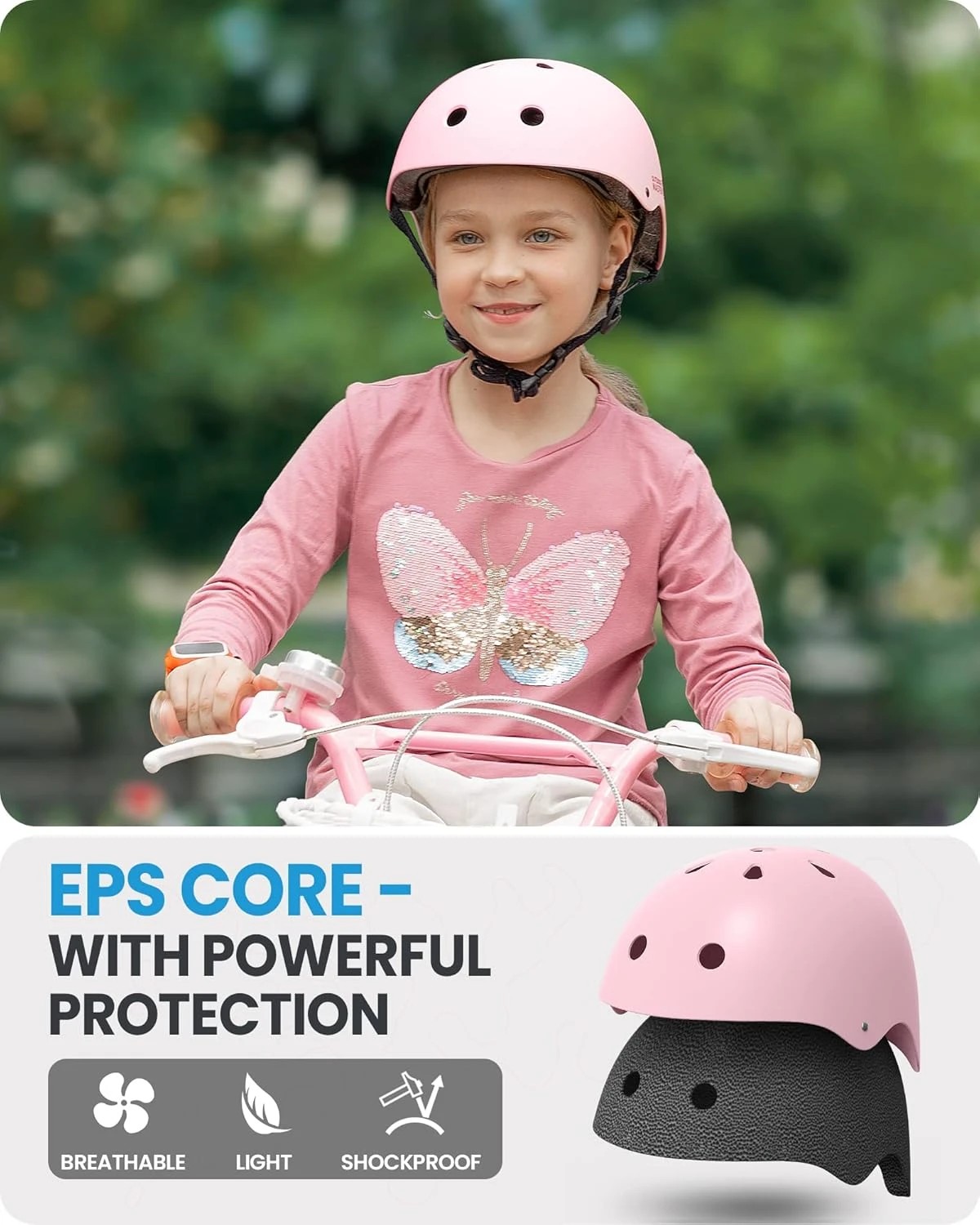 5 Outdoor Master Kids Adjustable Multi-Sport Helmet for Bike Skate Scooter, 5 of 6