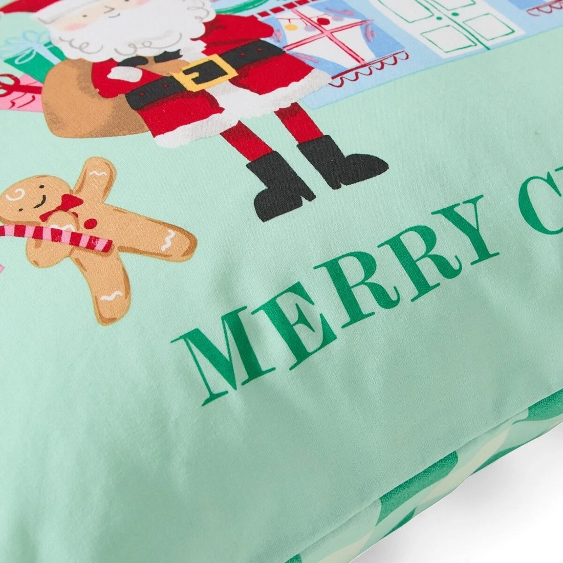 3 Merry Christmas Cotton Rich Pillowcase, 3 of 5
