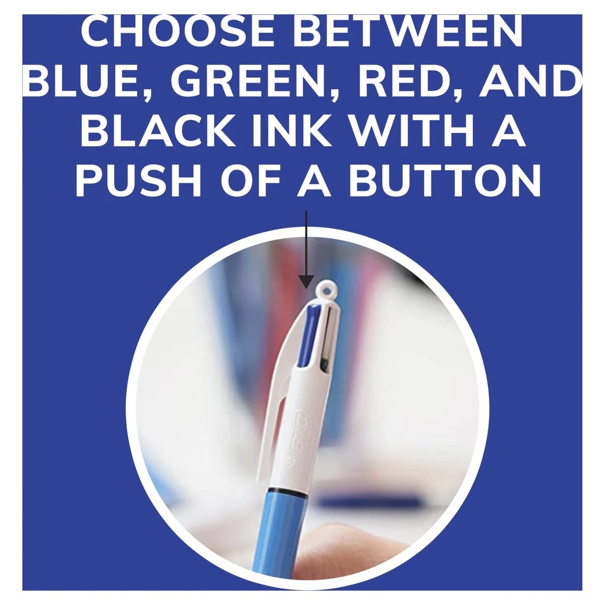 5 3 Pack BIC 4 Colours Original Ballpoint Pens, 5 of 9