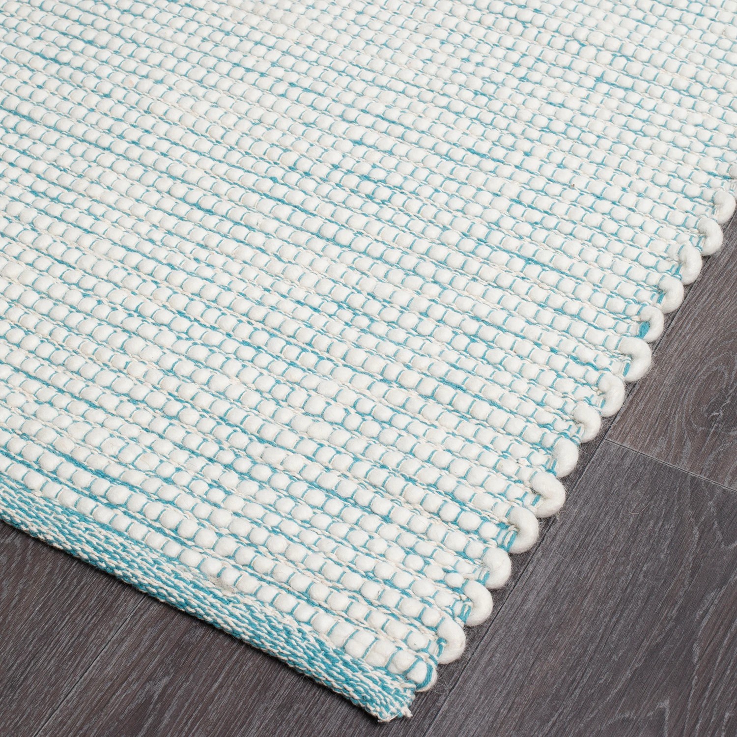 3 Common Ground Rugs Atelier 320x230cm - Extra Large Hand Loomed Wool Floor Rug - Silver, 3 of 7