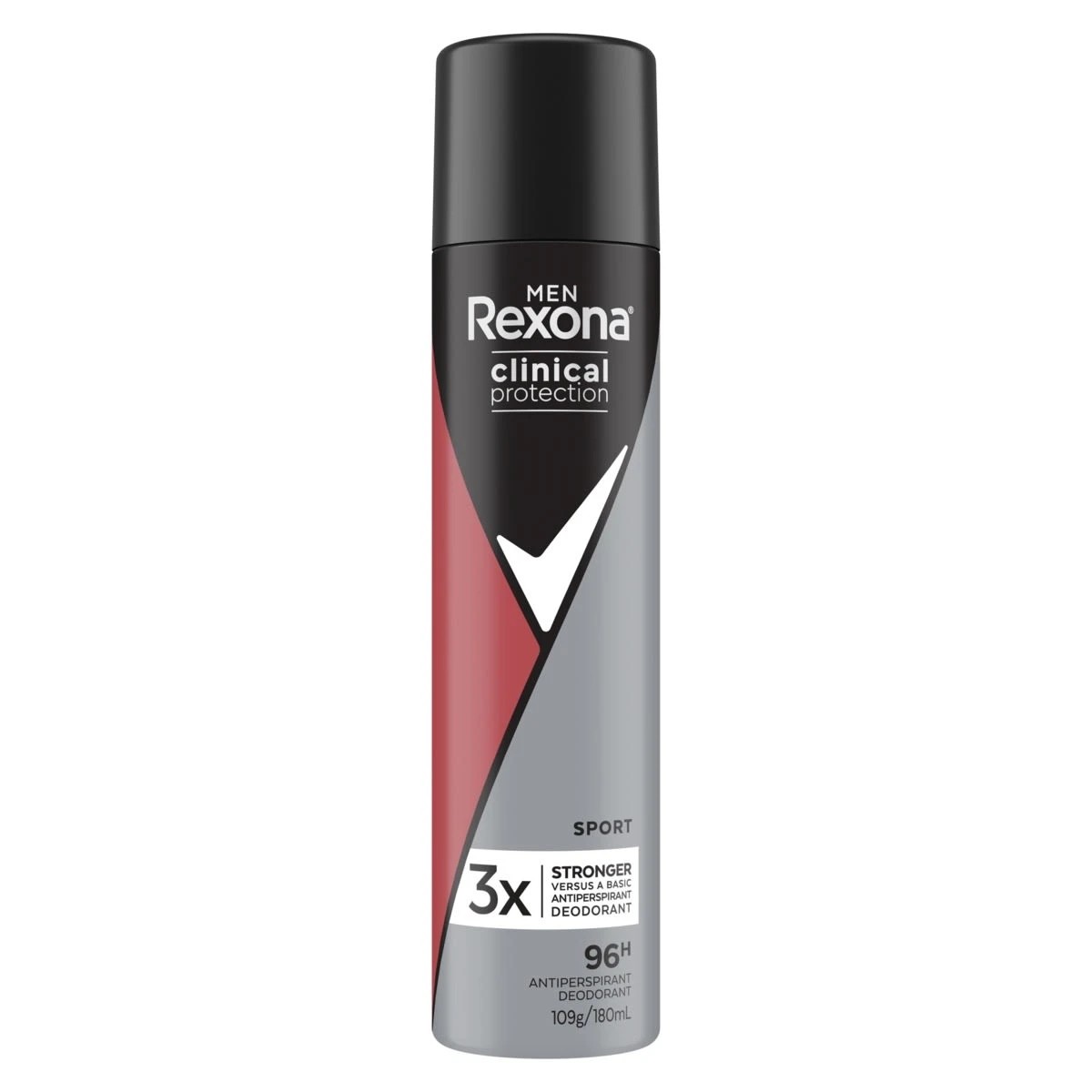1 Rexona Men Clinical Protection Sport 96H Antiperspirant Deodorant 180ml, 1 of 7