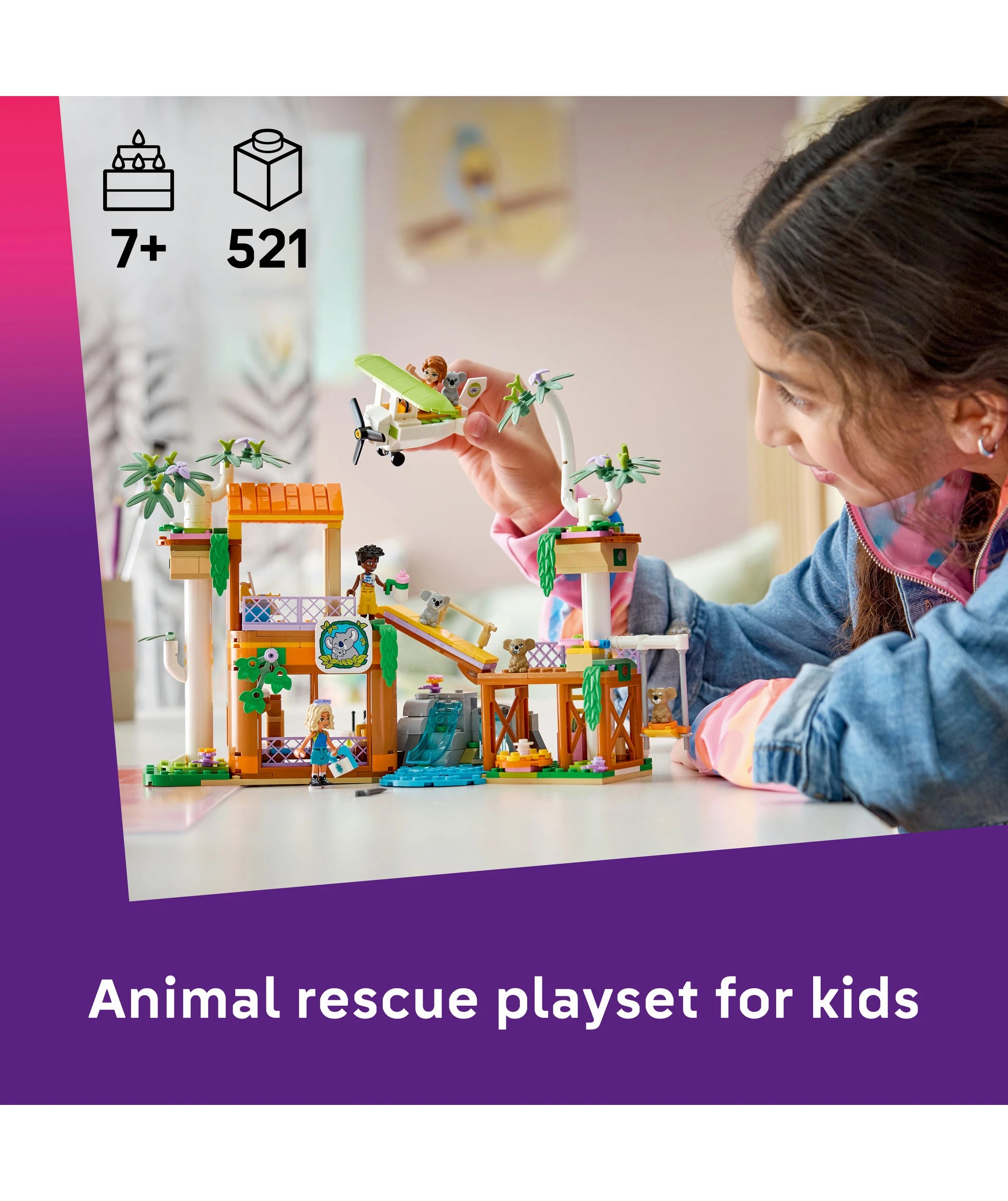3 LEGO Friends Koala Habitat & Care Centre 42701, 3 of 9