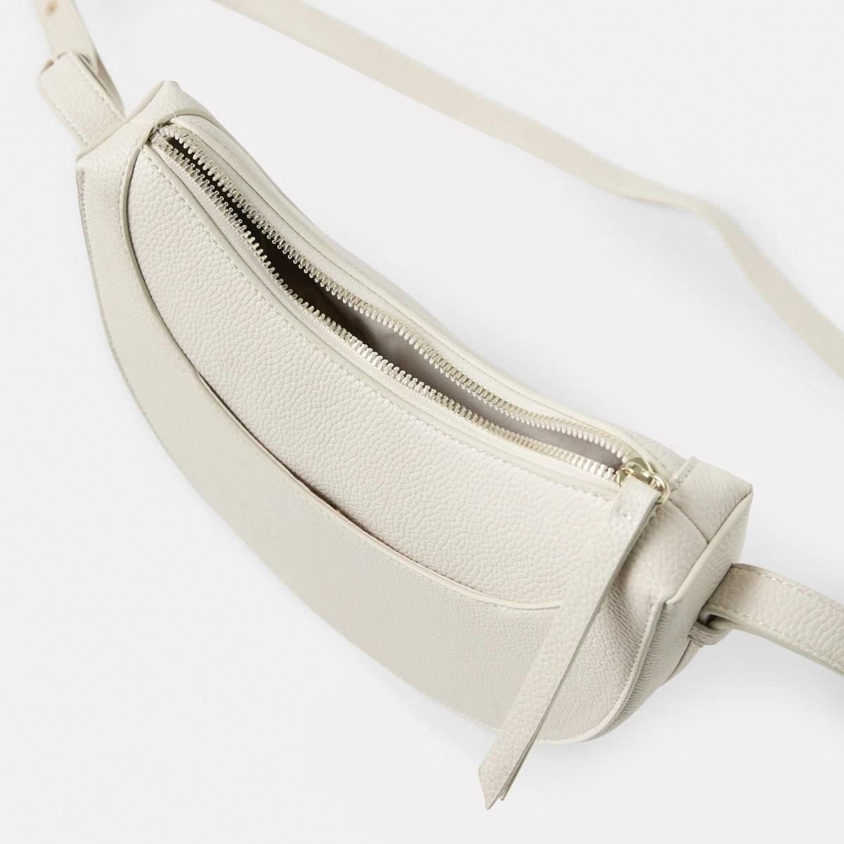 4 Moon Crossbody Bag Beige, 4 of 5