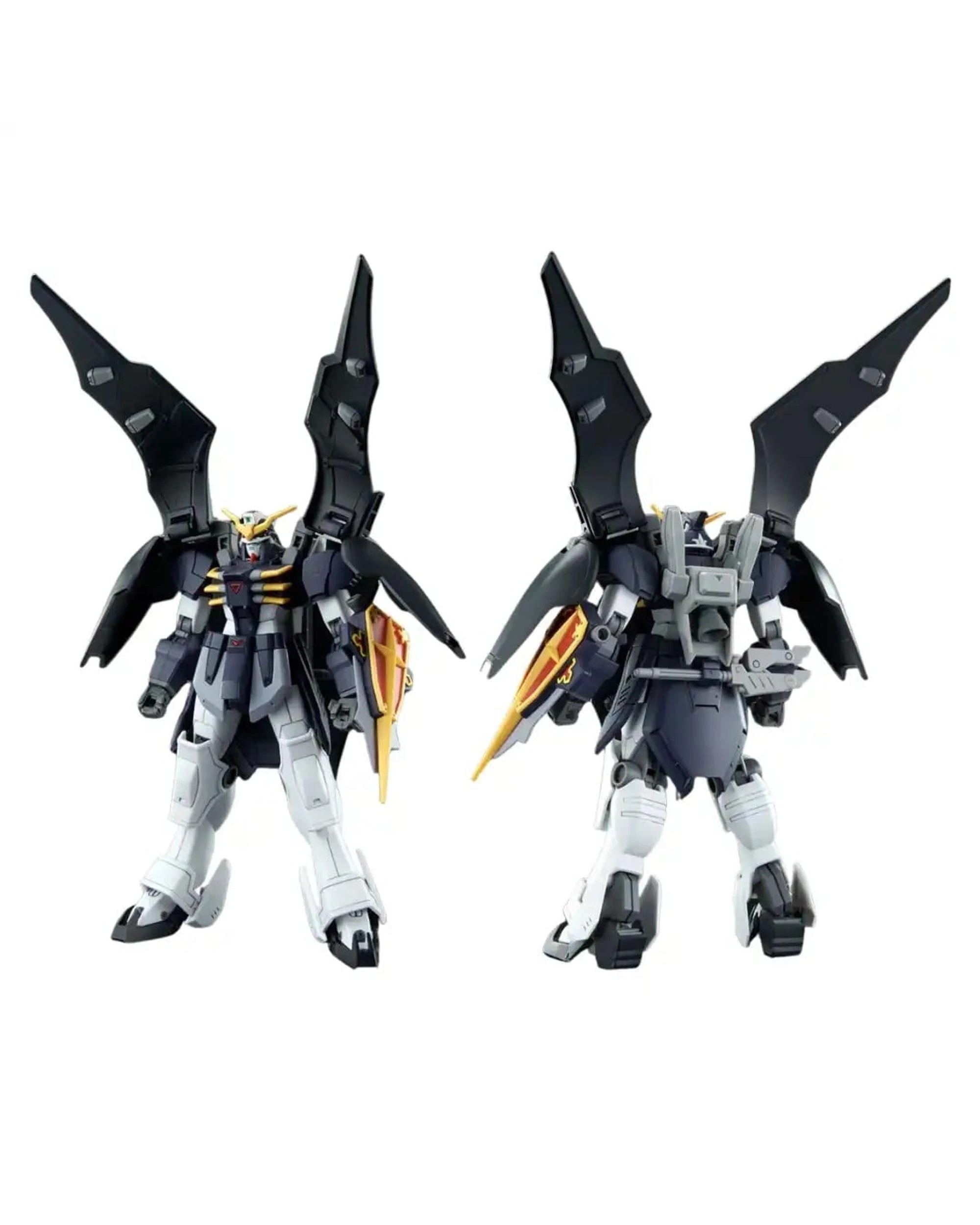 7 Bandai Gundam High Grade Gundam Deathscythe Hell 1/144 Scale Model Kit, 7 of 8