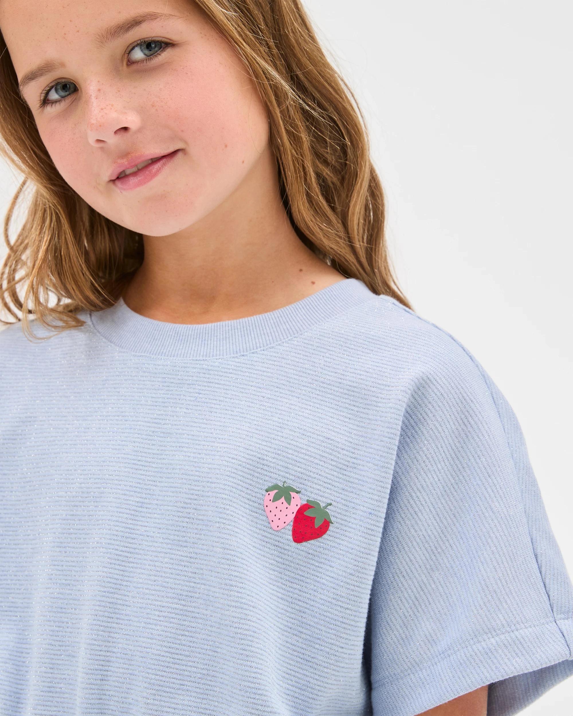 3 Target Kids Australian Cotton Blend Fleece Dress BLUE, 3 of 7