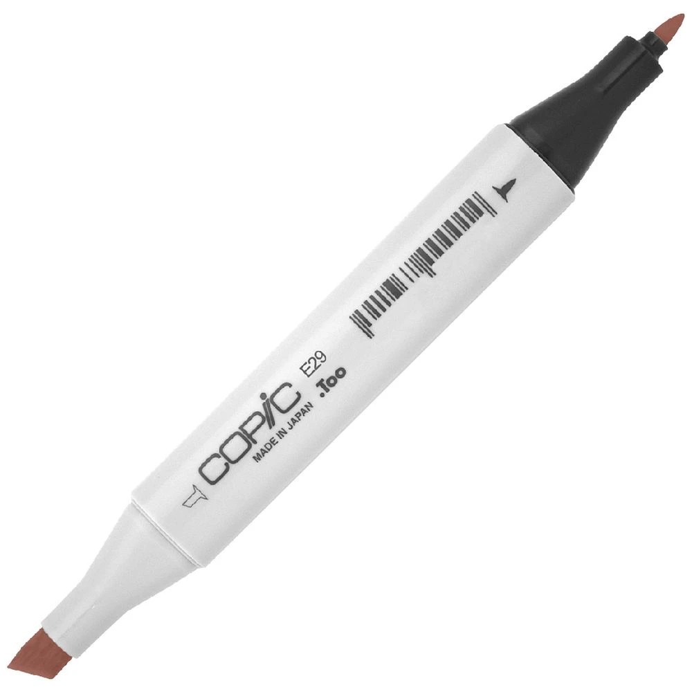 1 Copic Classic Original Dual Nib Marker E29 Burnt Umber, 1 of 3