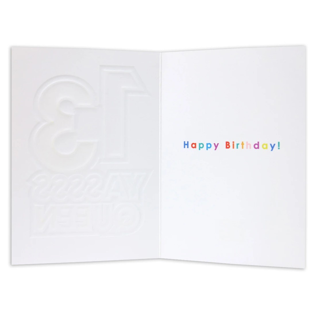 2 Connections from Hallmark 13th Birthday Card - Yassss Queen, 2 of 3