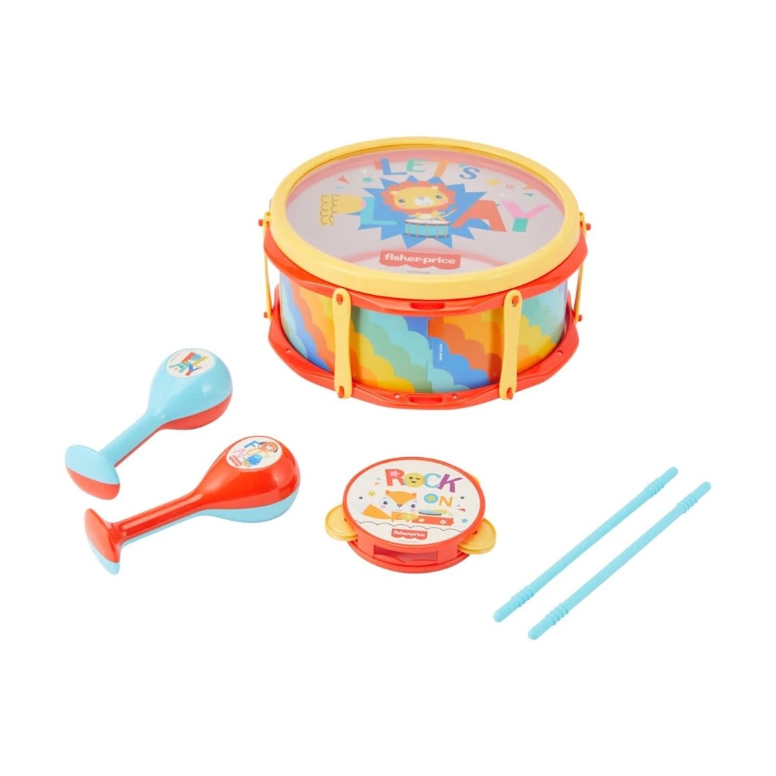 4 Fisher-Price Drum Set, 4 of 7