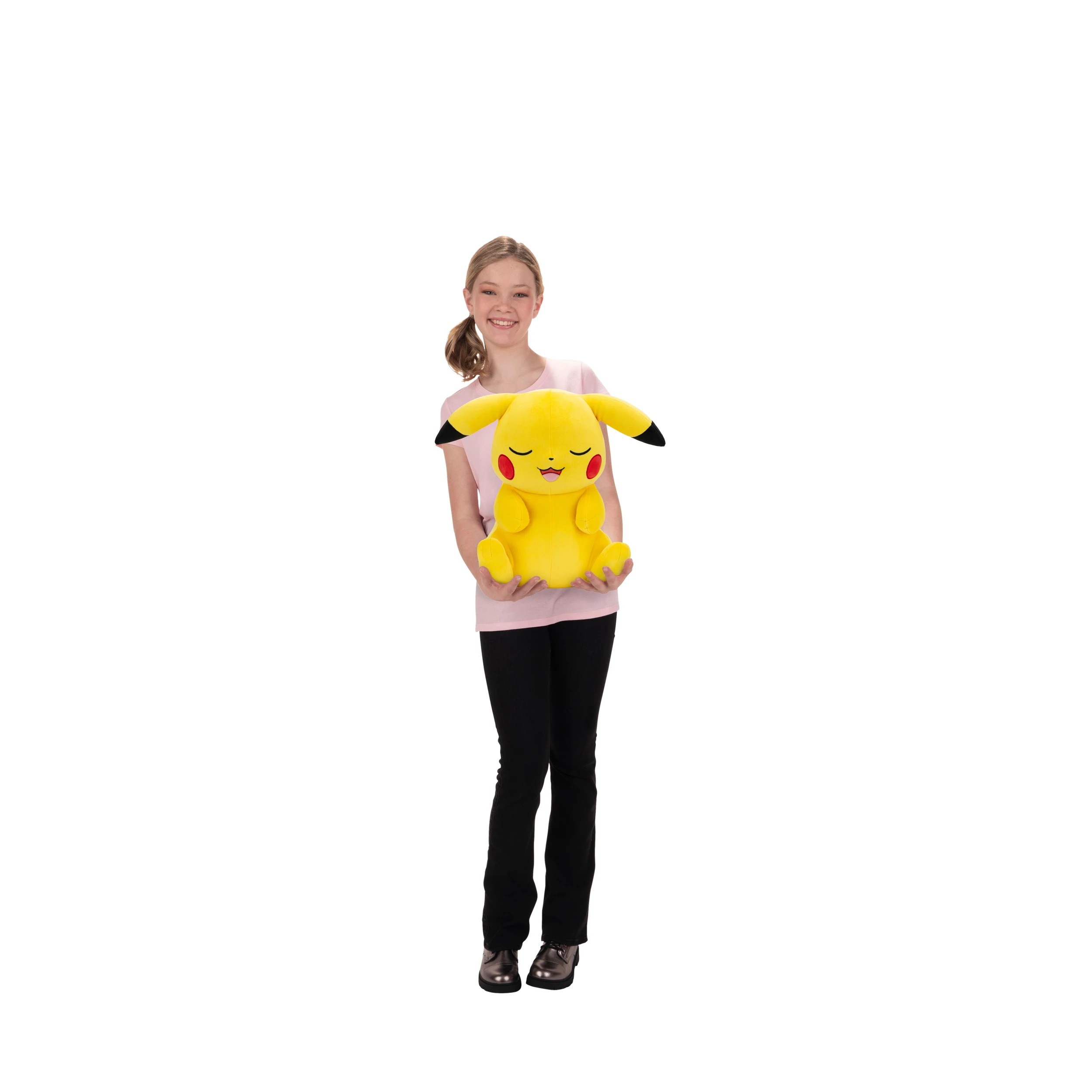2 45cm Pokemon Sleeping Pikachu Plush Toy, 2 of 10