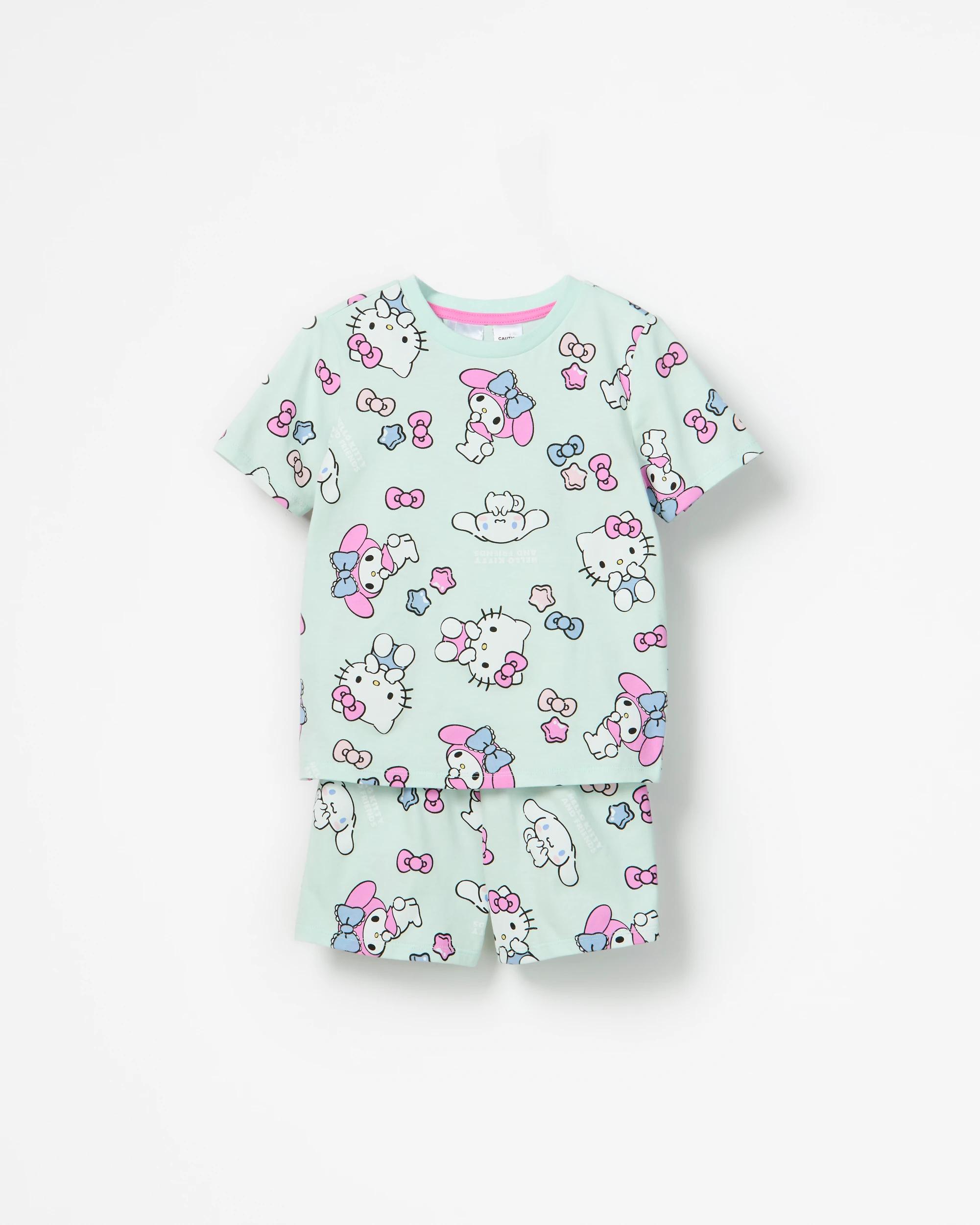 5 Hello Kitty Australian Cotton Younger Girls Pyjama Set 2 Pack HELLO KITTY, 5 of 7