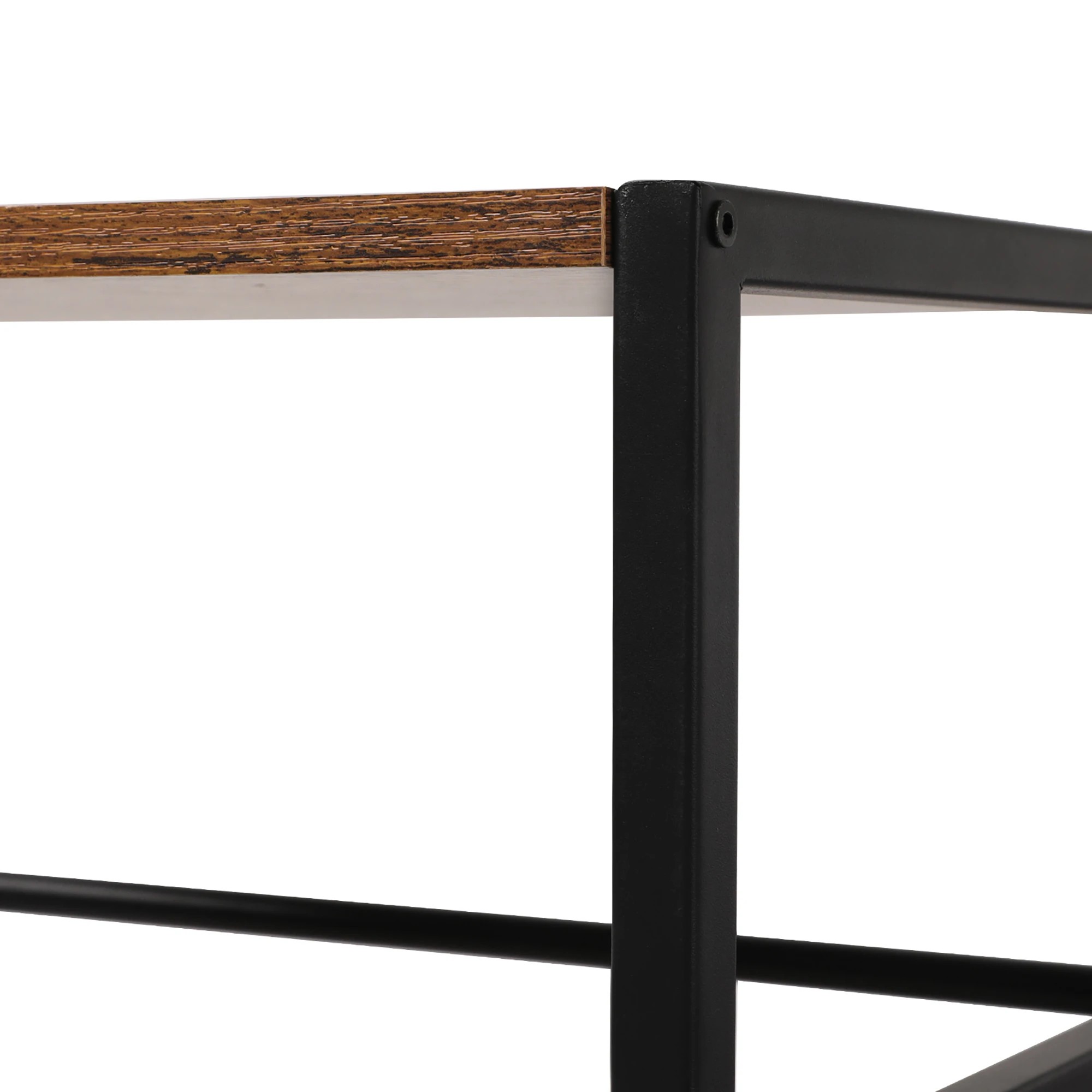 6 Levede Record Player Stand with Storage Vinyl Record Holder with Display Area, 6 of 8