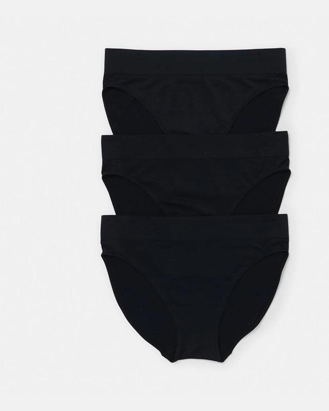 3 Pack Ultra Smooth Seamfree Hi-Cut Br