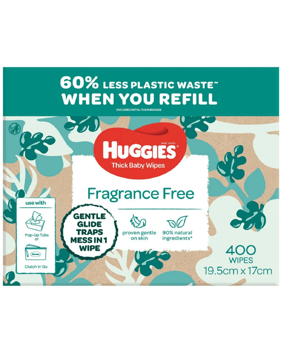 Huggies Baby Wipes 400 Pack