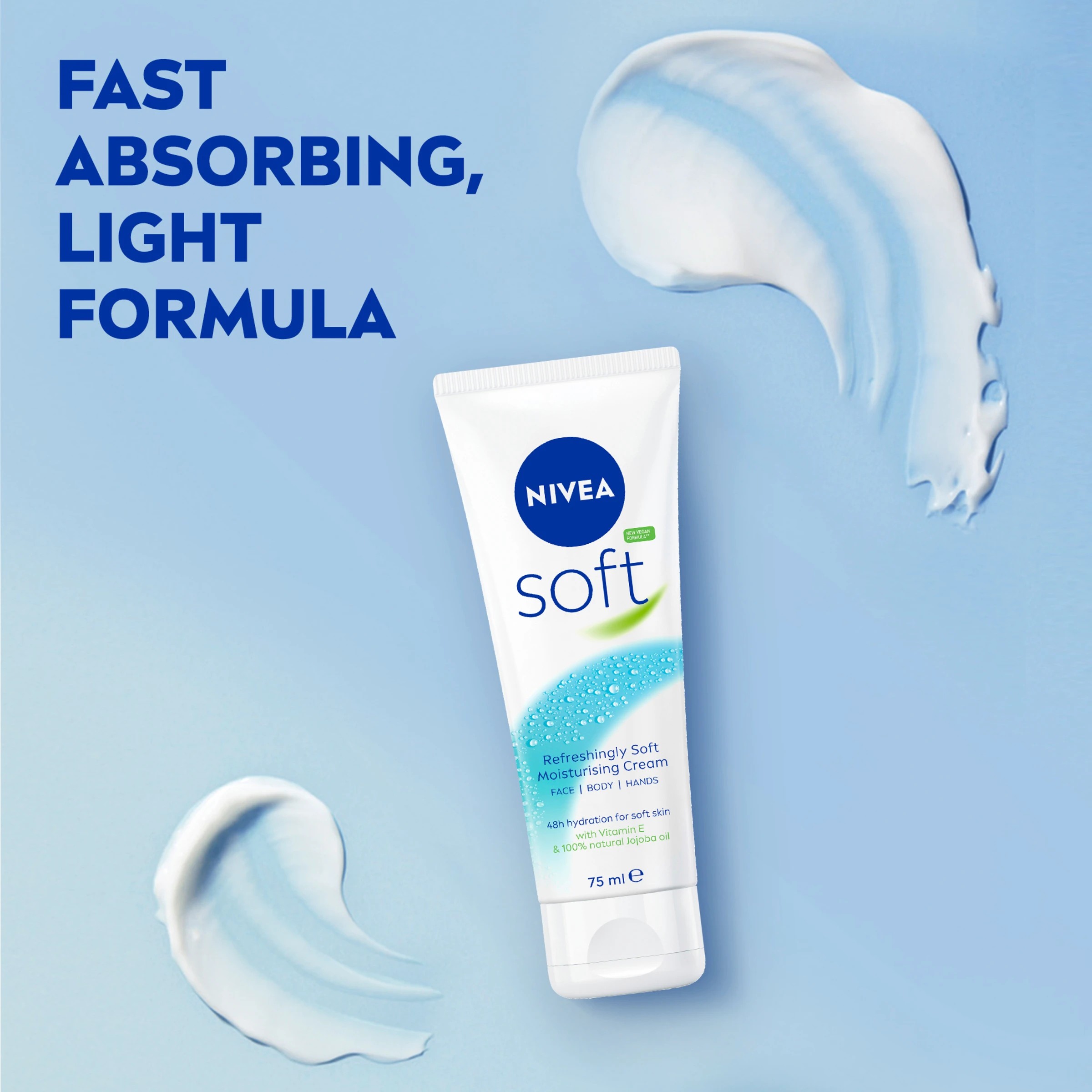 5 Nivea Soft Moisturising Cream 75ml - Jojoba Oil and Vitamin E, 5 of 8