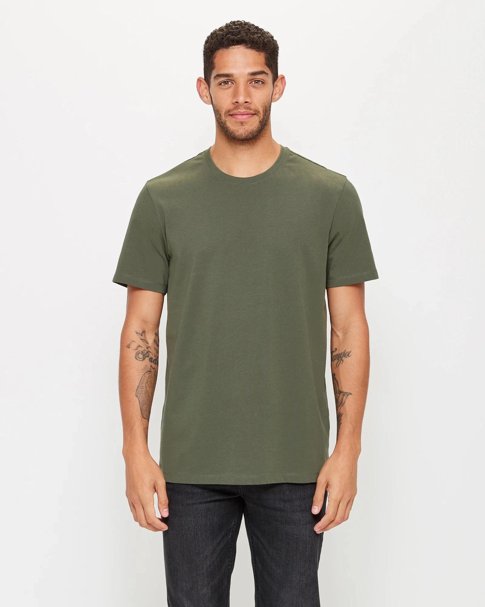 1 Target Australian Cotton T-Shirt KHAKI, 1 of 7