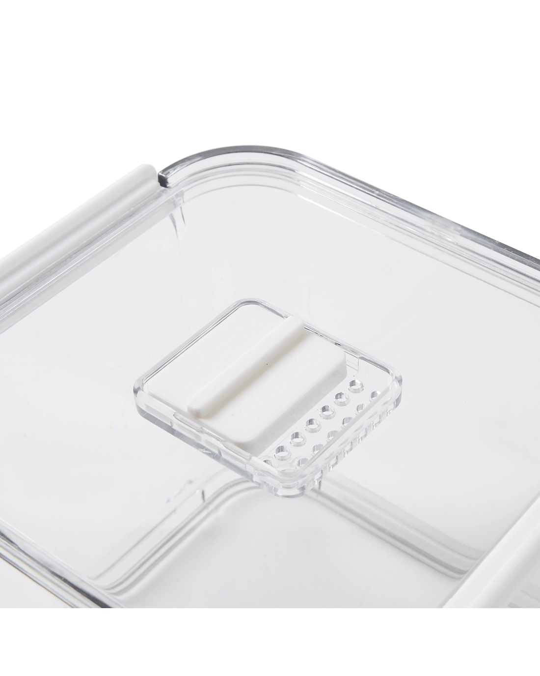 6 2.5L Fridge Storage - Clear and White, 6 of 7