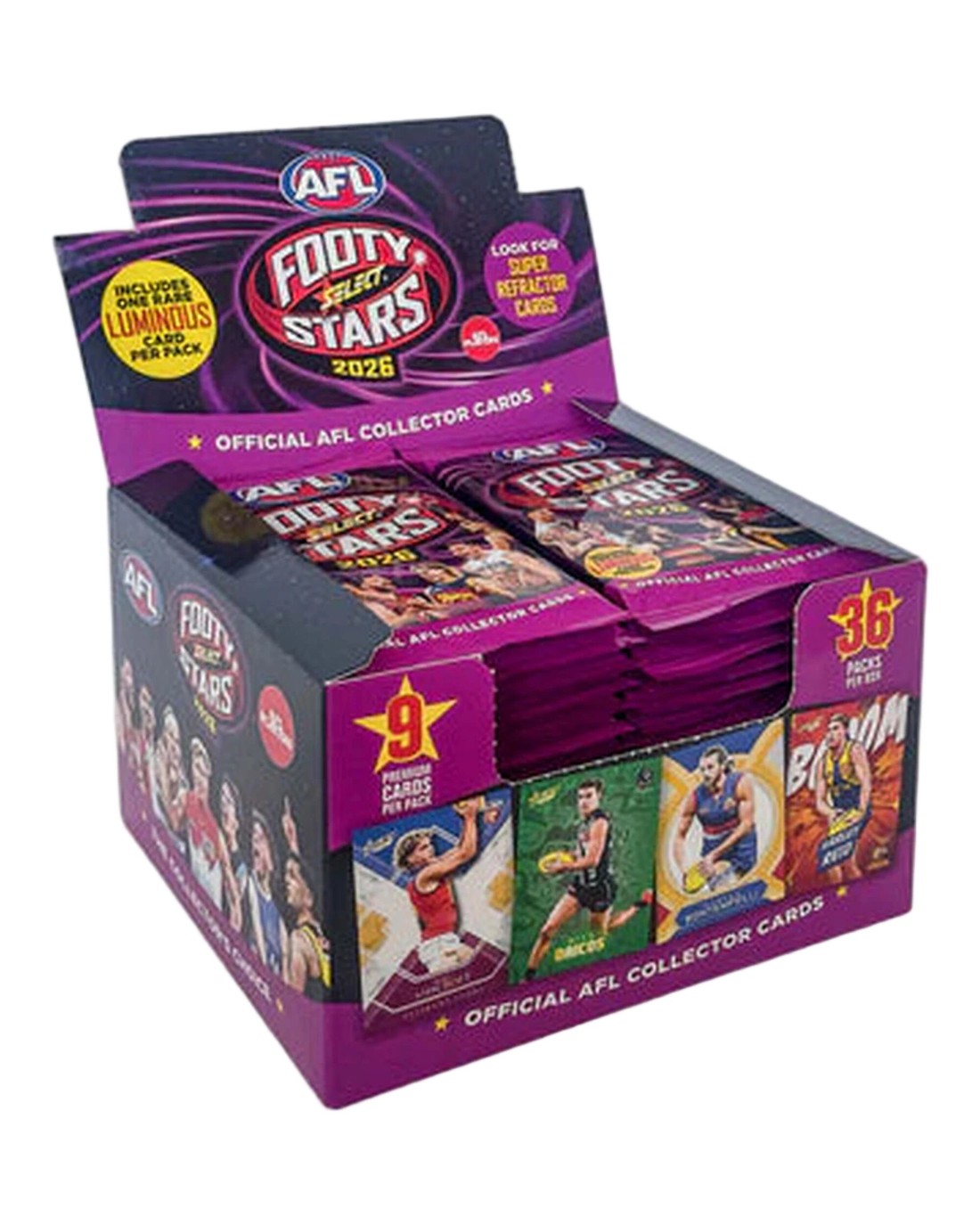 Select Cards Afl Football 2026 Select Footy Stars Trading Cards Booster ...
