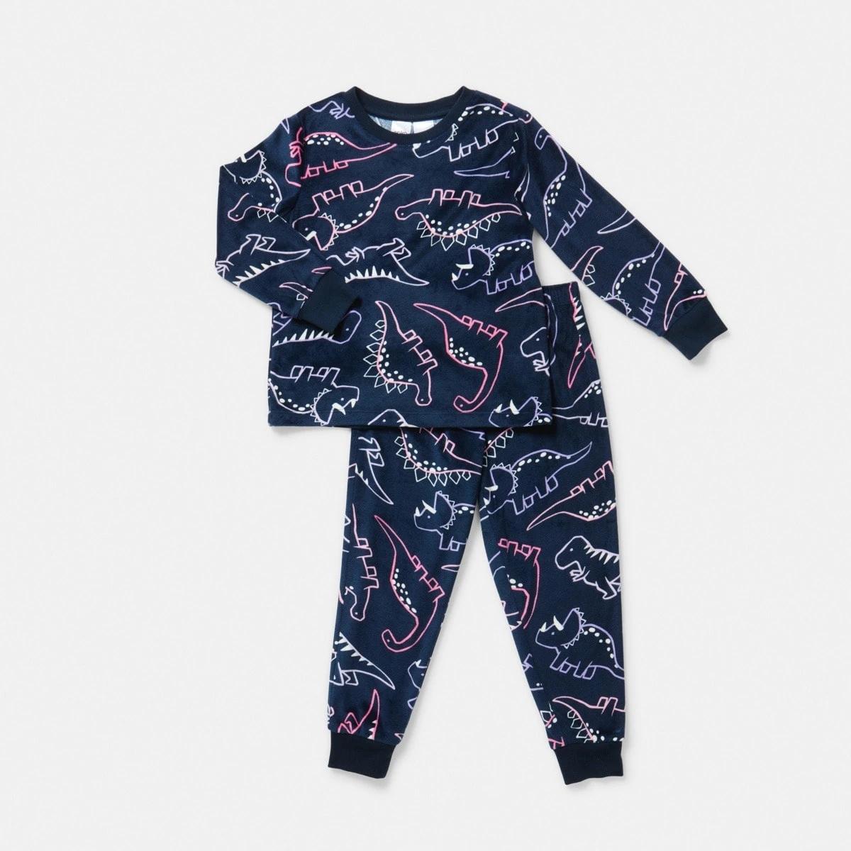 5 Super Soft Pyjama Set Nvy Dino, 5 of 8