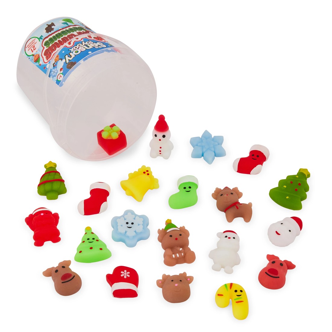 2 21 Piece ToyMania the Sensory Toy Box Christmas Squishies, 2 of 4