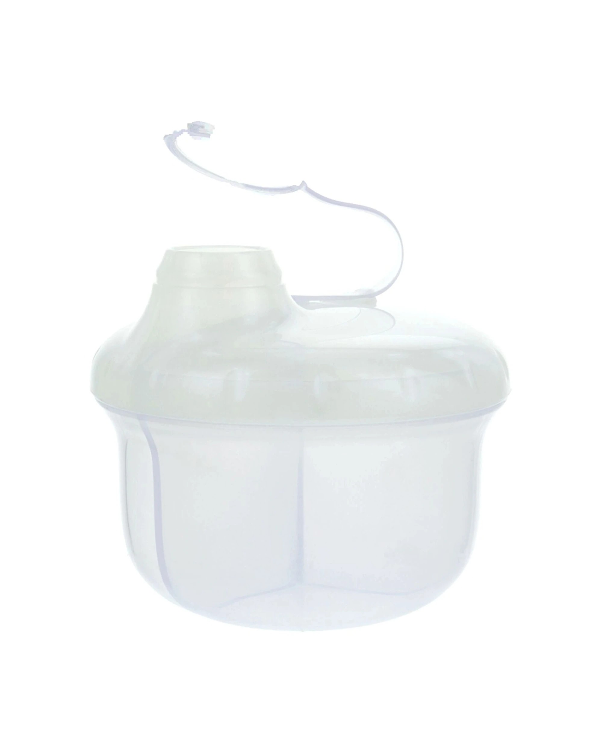 1 Nuby Powder Formula Dispenser 3 Compartment Easy Pour Spout - Clear, 1 of 2