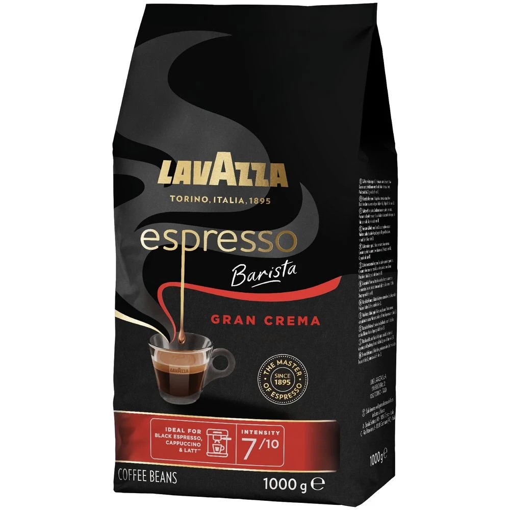 3 Lavazza Barista Gran Crema Beans 1kg, 3 of 3