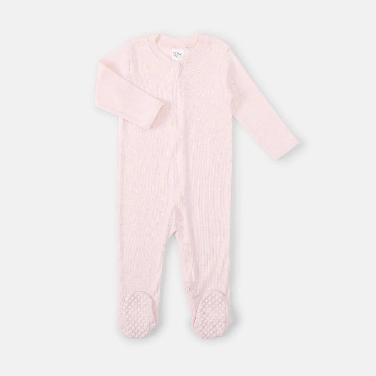 4 3 Pack Coveralls Pnk Dots, 4 of 10