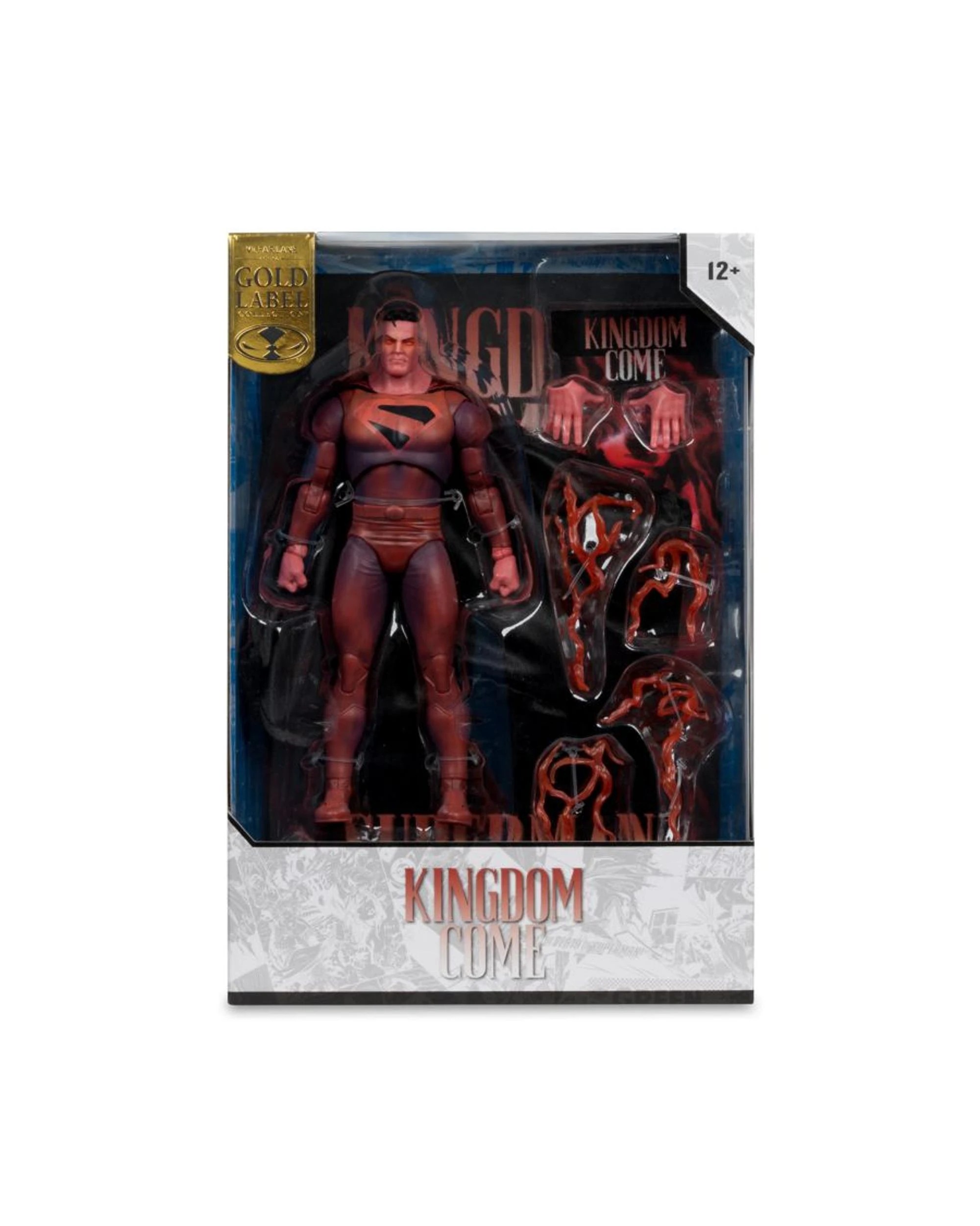 10 DC Multiverse Gold Label Superman Kingdom Come Cover Recreations 7 inch Action Figure, 10 of 10