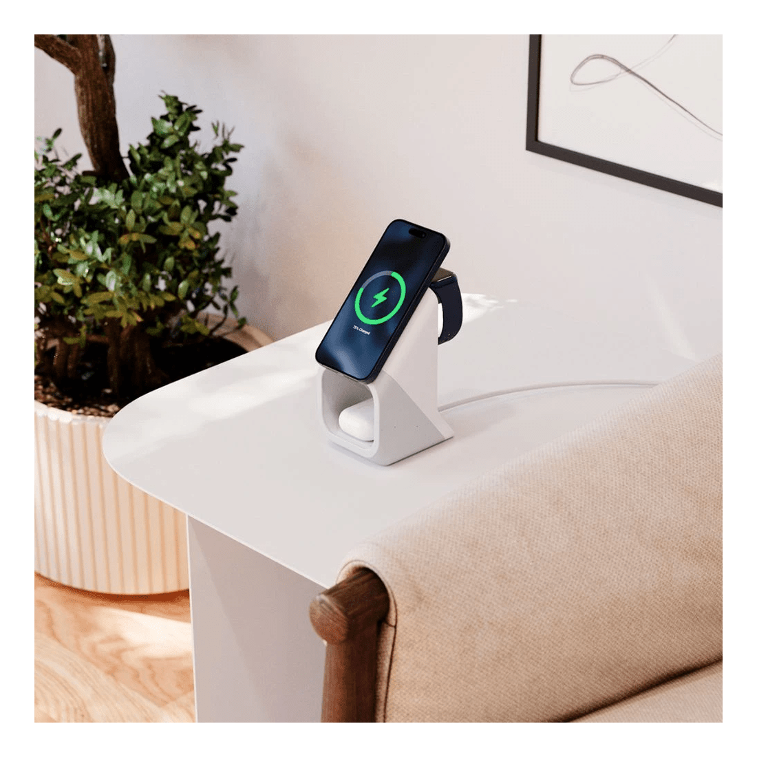 5 Journey NOVA 3-in-1 Wireless Charging Station Grey, 5 of 6