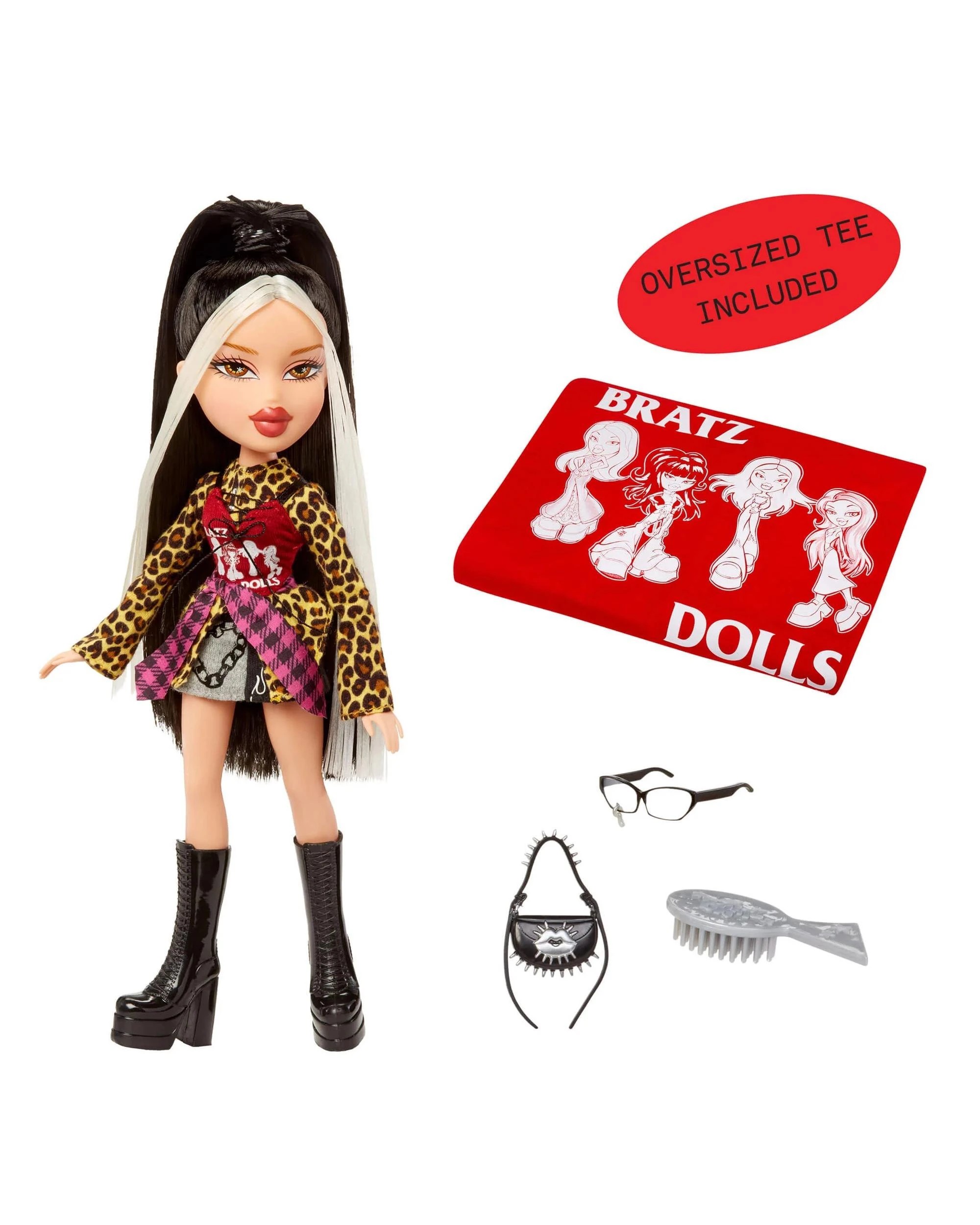 2 Bratz Stylin' Jade Fashion Doll with Oversized Tee, 2 of 8