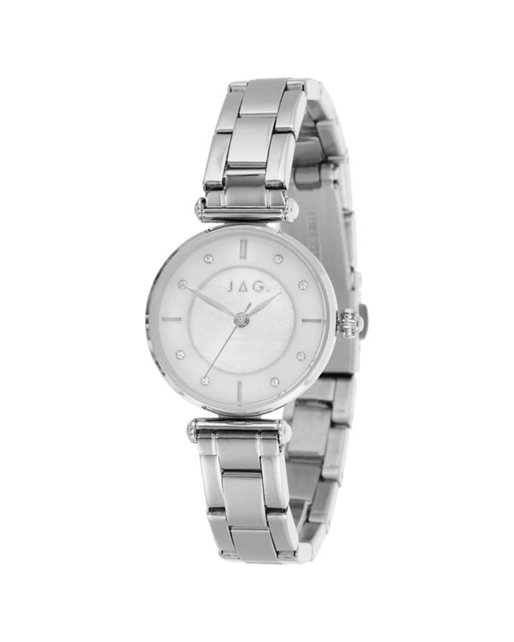 3 JAG Portland Women's Mother Of Pearl Alloy Silver Watch 28mm Stainless Steel, 3 of 3