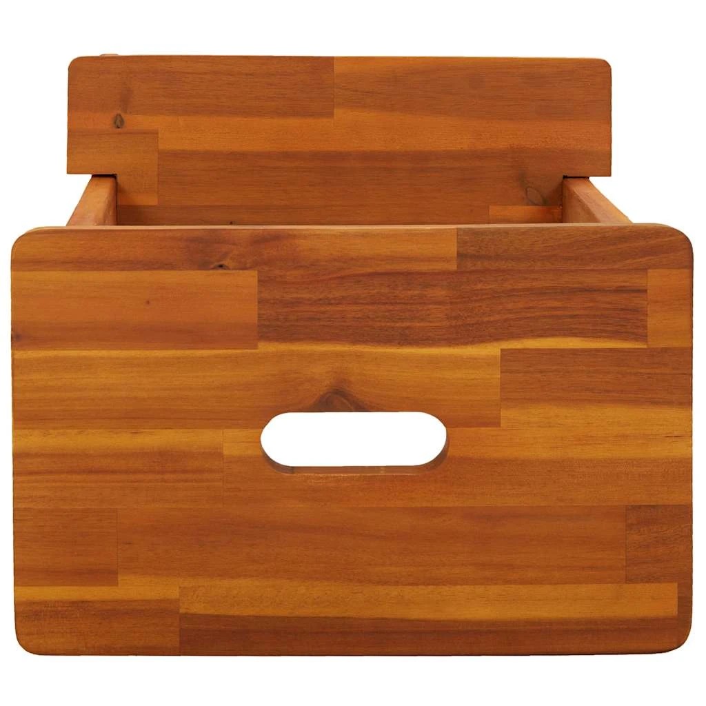 6 vidaXL 2 step stool Durable - Brown, 6 of 8