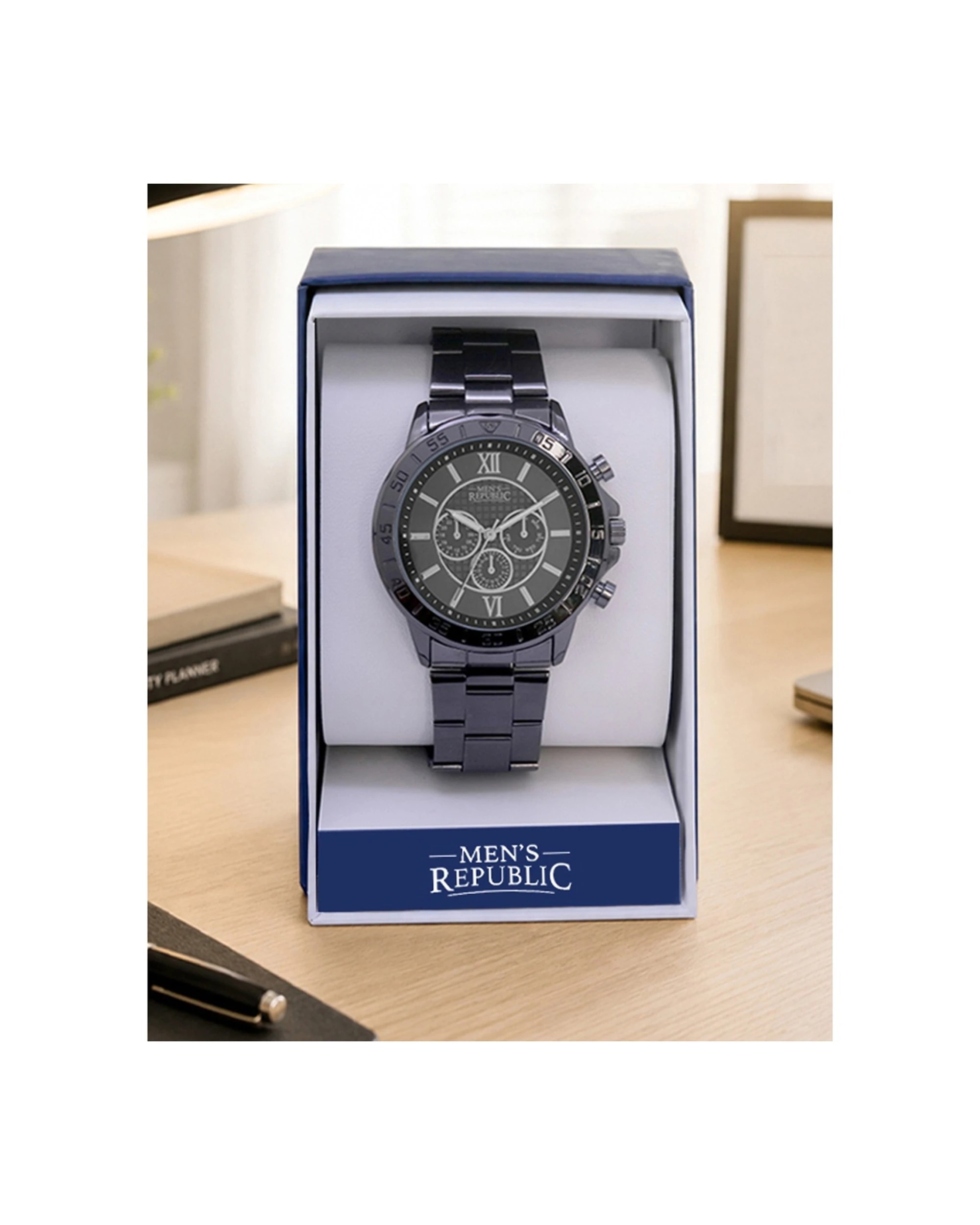 3 Men's Republic Watch Limited Series Alloy Signature Series Limited Edition 4.3cm - Grey, 3 of 3