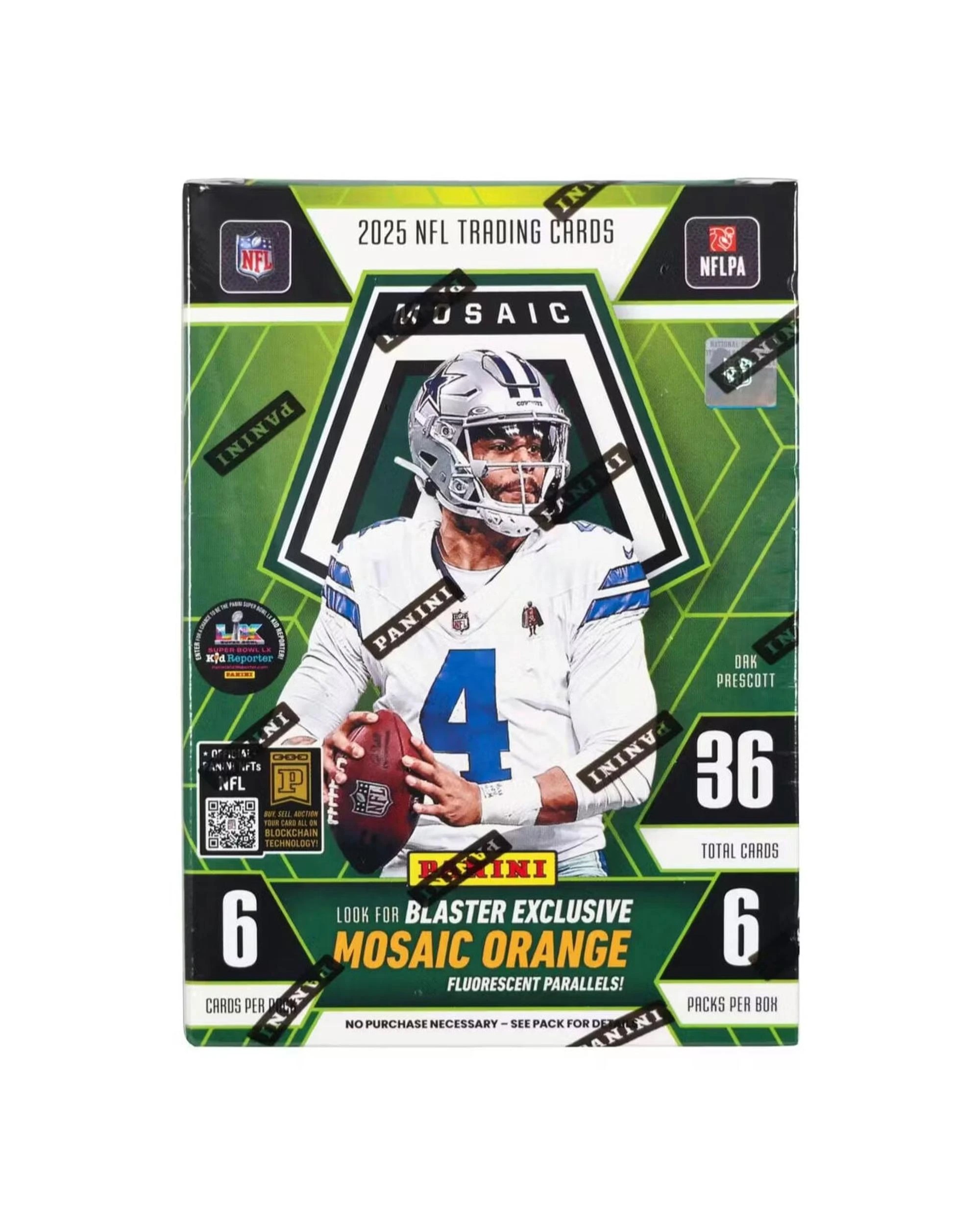 3 Panini 2025 NFL Mosaic Football Blaster Box, 3 of 10