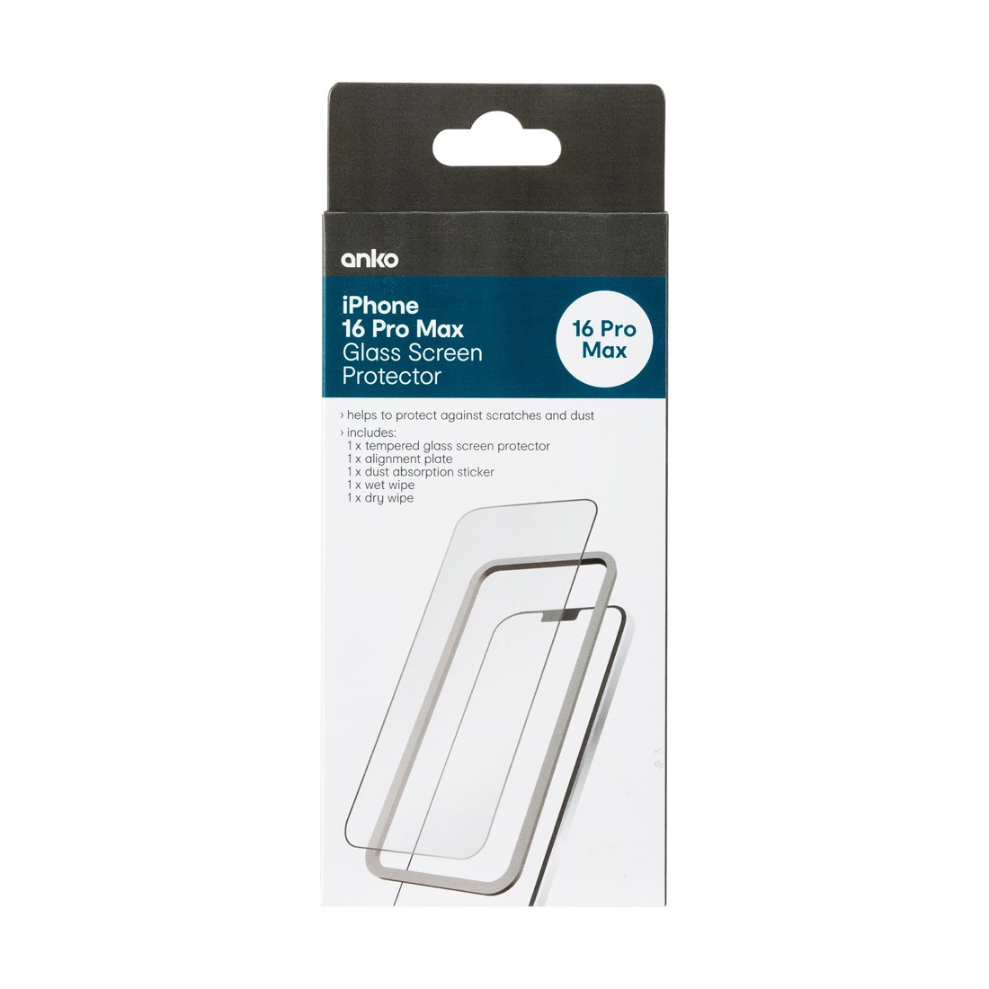 1 iPhone 16 Pro Max Protector Glass, 1 of 3