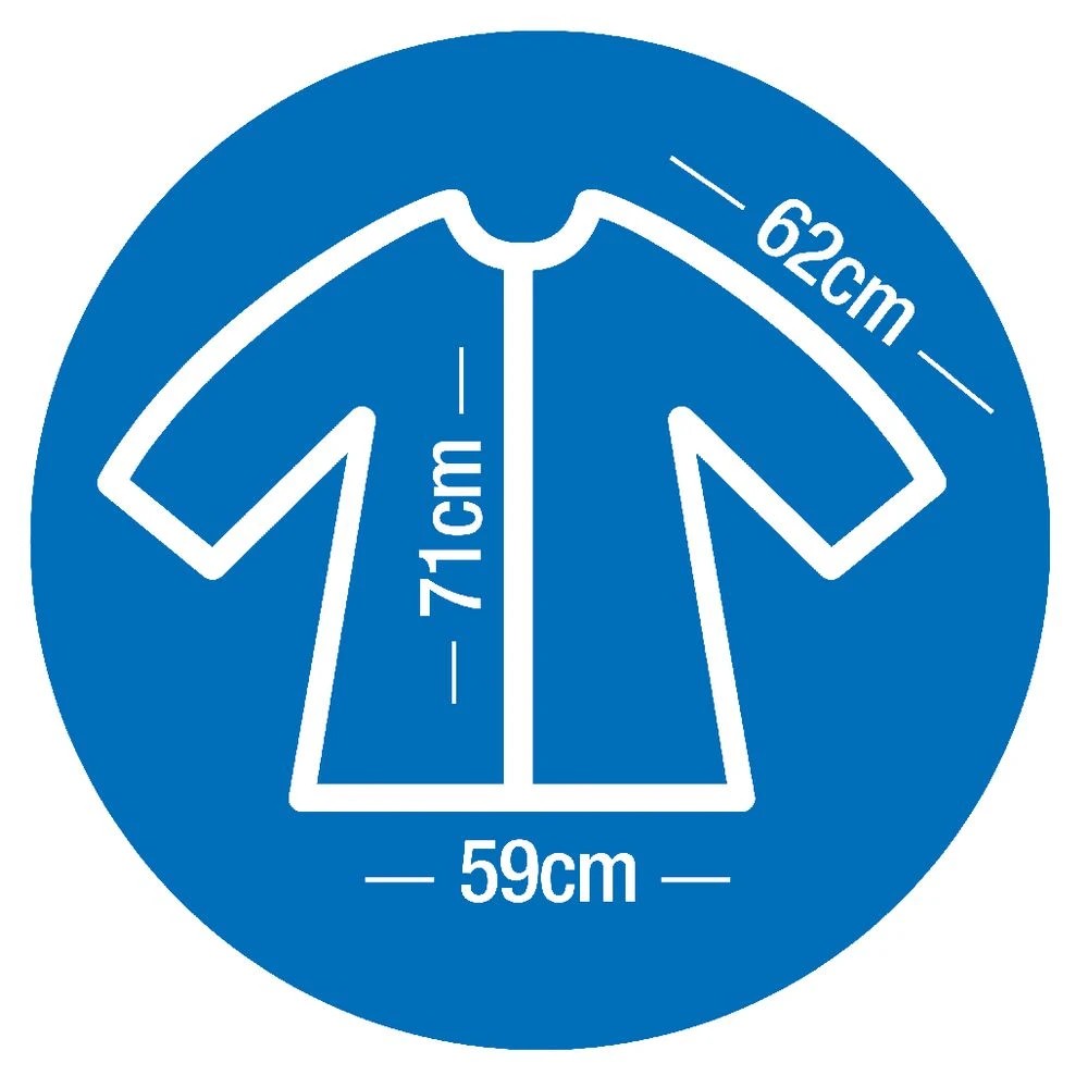 4 Kadink Art Smock Large Blue, 4 of 4