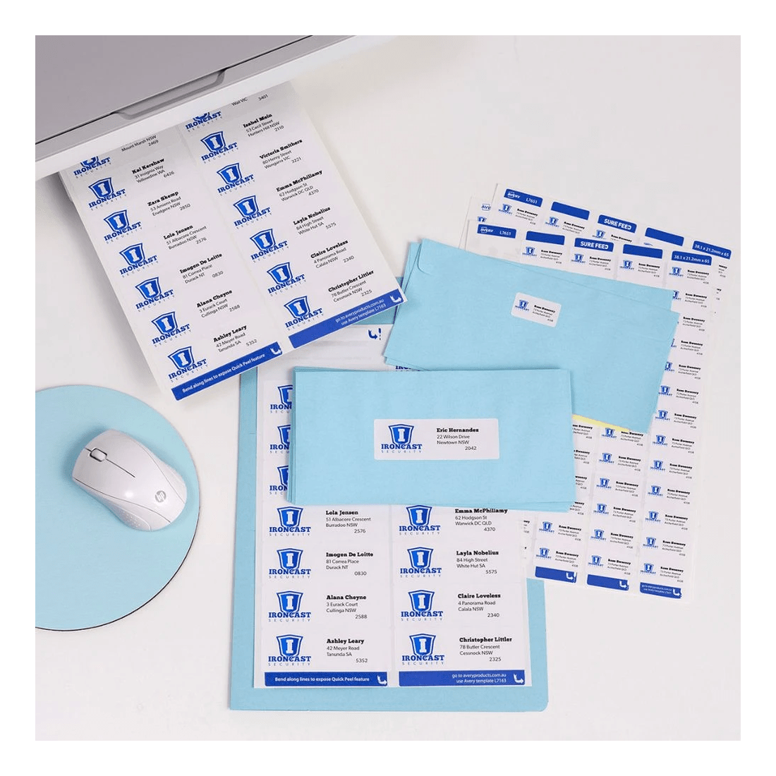 7 Avery Premium Whte Address Labels AveryEco 18UP 100sh 64x47mm, 7 of 10