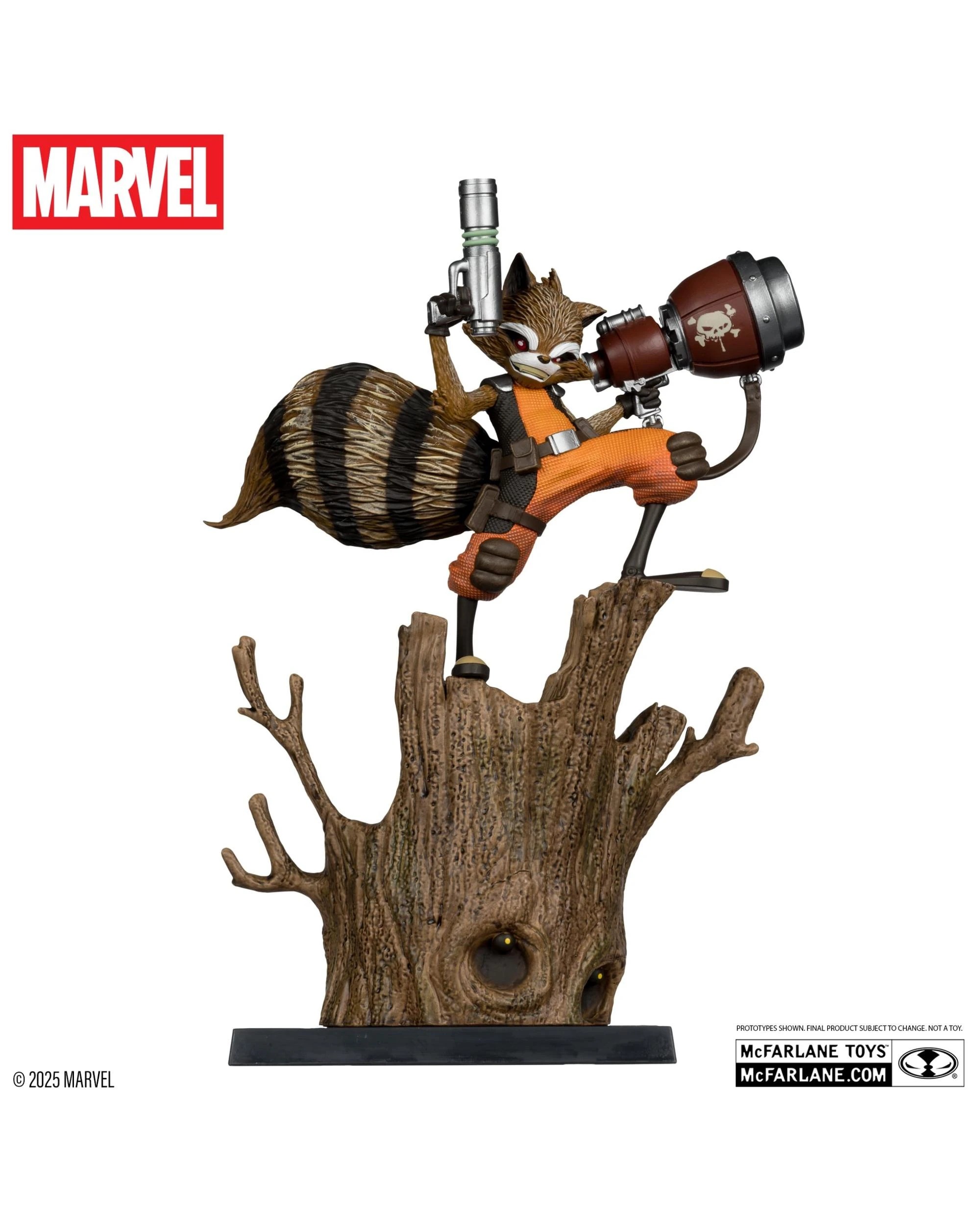4 Marvel Rocket Raccoon #1 Chasing Tale 1:6 Scale Figure, 4 of 10